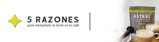 5 razones para reemplazar la leche tradicional en tu café