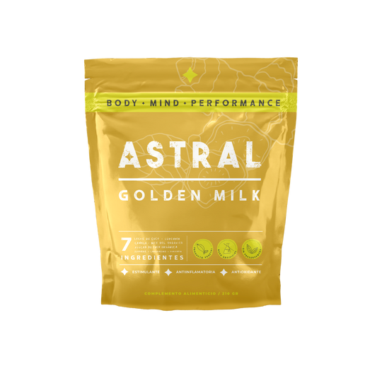 Golden Milk - Bebida Vegetal Energizante 210g