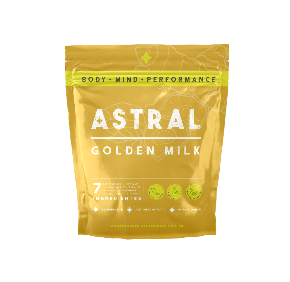 Golden Milk 210g Astral Superfoods Astral alimentos y suplementos